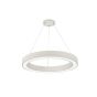 InLight Κρεμαστό φωτιστικό LED 68W 3CCT by switch on base σε λευκή απόχρωση D:60cm 6073-60-WH